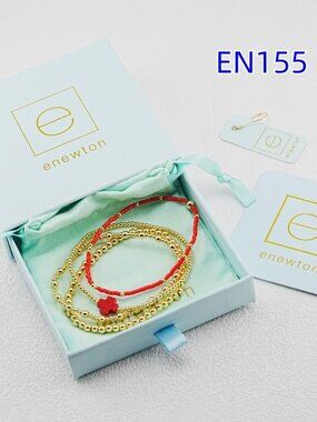 Enewton Red Cross Bracelet Set